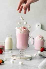 Strawberry marshallow Shake